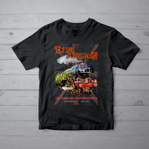 Flying Scotsman-Dampflokomotive T-Shirt