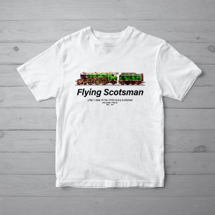 Flying Scotsman-Dampflokomotive  T-Shirt