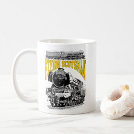 Flying Scotsman Steam Locomotive. 1923 LNER Train Kaffeetasse