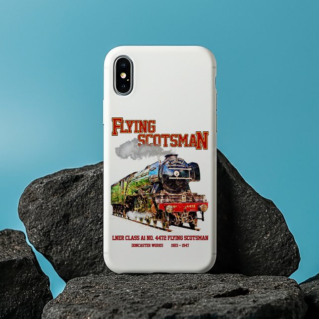 Flying Scotsman Steam Train English Locomotive Case-Mate iPhone Hülle (Von Creator hochgeladen)