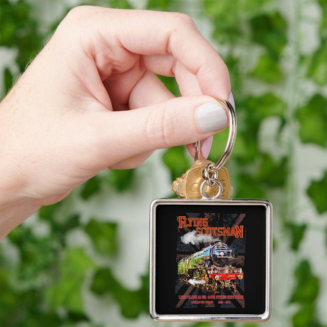 Flying Scotsman Steam Train English Locomotive Schlüsselanhänger (Von Creator hochgeladen)