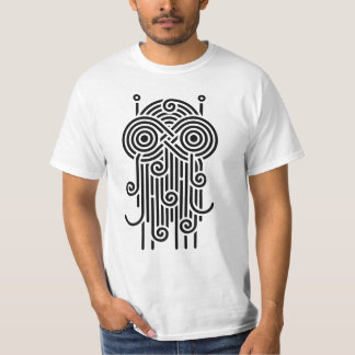 Flying Spaghetti Monster (Linien) T-Shirt
