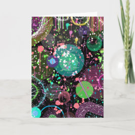 Flying Through Space: A Maximalist Abstract  Karte