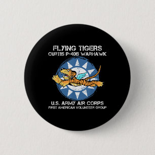 Flying Tigers Curtis P-40b Warhawk Weltkrieg 2 Luf Button