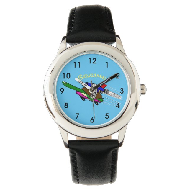 Flying Tortoise Armbanduhr (Vorderseite)