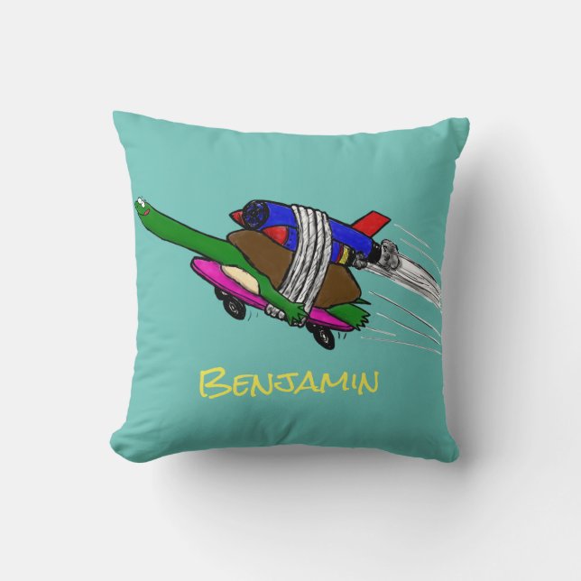 Flying Tortoise Kissen (Vorderseite)