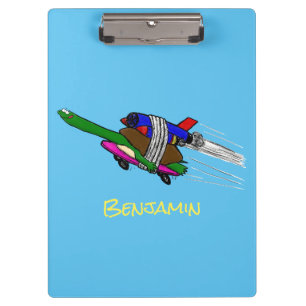 Flying Tortoise Klemmbrett