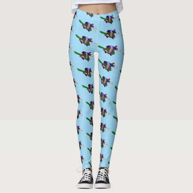 Flying Tortoise Leggings (Vorderseite)