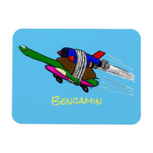 Flying tortoise magnet