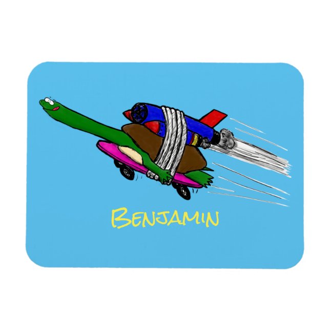 Flying Tortoise Magnet (Horizontal)