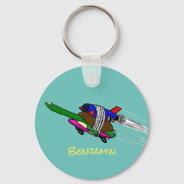 Flying Tortoise Schlüsselanhänger (Vorderseite)