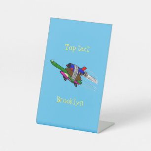 Flying Tortoise Sockelschild