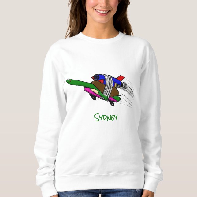 Flying Tortoise Sweatshirt (Vorderseite)
