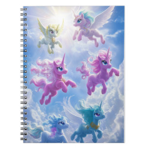 Flying Unicorn Notizblock