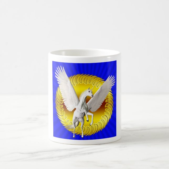Flying Unicorn Tasse (Mittel)