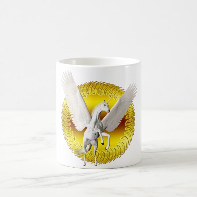 Flying Unicorn Tasse (Mittel)