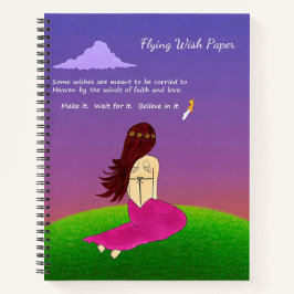 Flying Wish Paper-Notebook Notizbuch