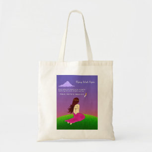 Flying Wish Paper Tote Bag Tragetasche