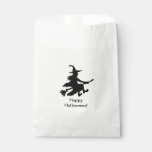 Flying Witch - Gelb - Frohes Halloween - Gefälligk