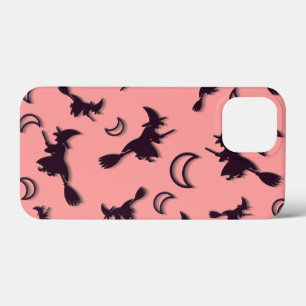 Flying witter zwischen Halbmond zu Halloween-Nacht Case-Mate iPhone Hülle