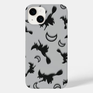 Flying witter zwischen Halbmond zu Halloween-Nacht Case-Mate iPhone 14 Hülle