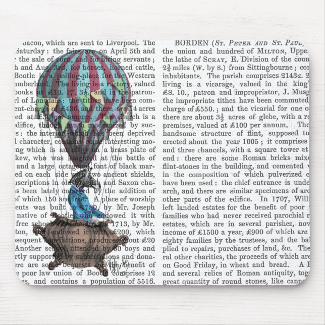 Flying Zebra Mousepad (Vorne)