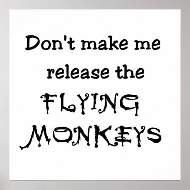 FlyingMonkeys Poster (Vorne)