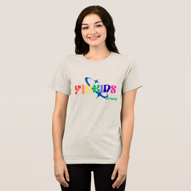 FLYK1DS Tri-Blend SHIRT (Vorderseite voll)