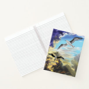 Flyng Birds Notebook Notizbuch