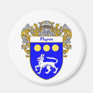Flynn-Wappen (überzogen) Magnet
