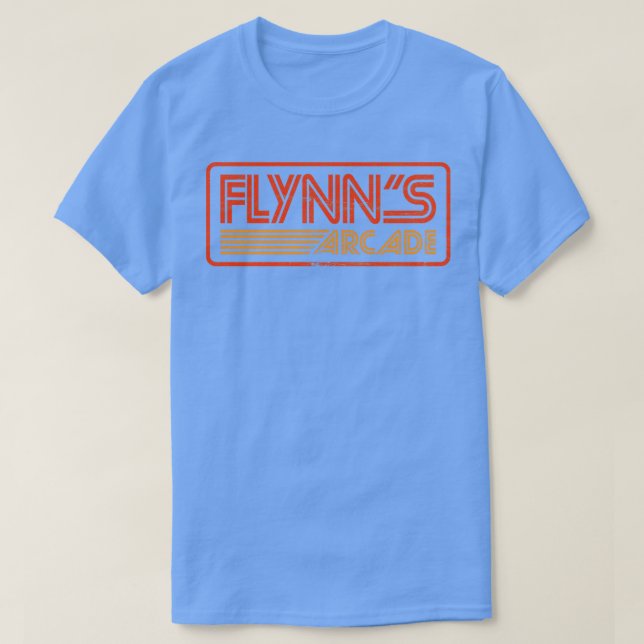 Flynns Arcade 80er Retro T-Shirt (Design vorne)