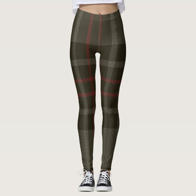Flynntartan-Clan kariert Leggings (Vorderseite)