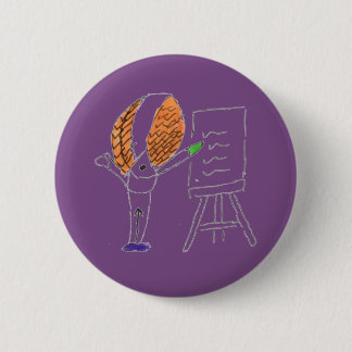 FlyTeacher Round-Abzeichen Button