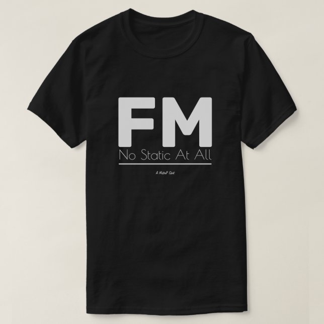 FM - Ein MisterP-Shirt T-Shirt (Design vorne)