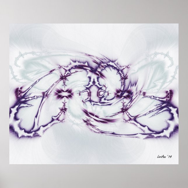 FM - Violet und Aquamarin 3 Poster (Vorne)