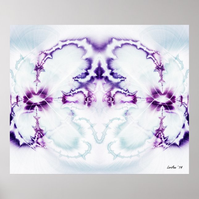 FM - Violet und Aquamarin 4 Poster (Vorne)