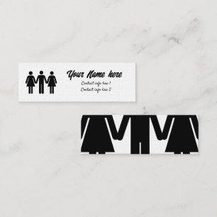 FMF-Visitenkarte Mini Visitenkarte