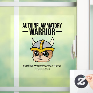 FMF Warrior Window Sticker