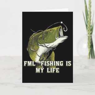Fml Fischen Ist Mein Leben Vatertag Hob Karte
