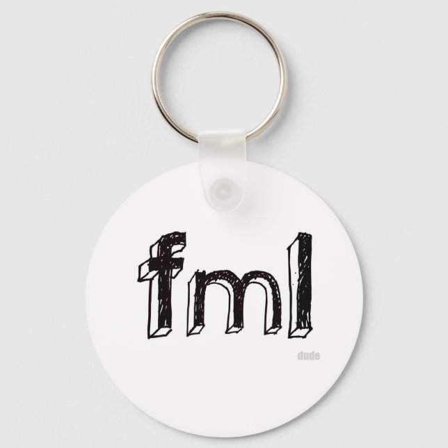 FML-Schlüsselanhänger Schlüsselanhänger (Vorderseite)