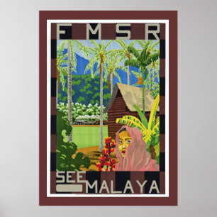 FMSR Siehe Malaya Poster