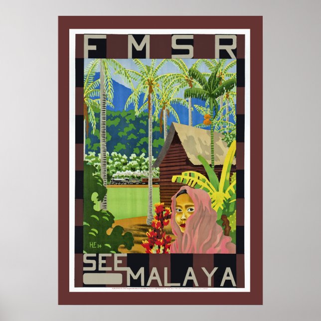 FMSR Siehe Malaya Poster (Vorne)