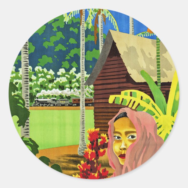 FMSR Siehe Malaya Runder Aufkleber (Vorderseite)