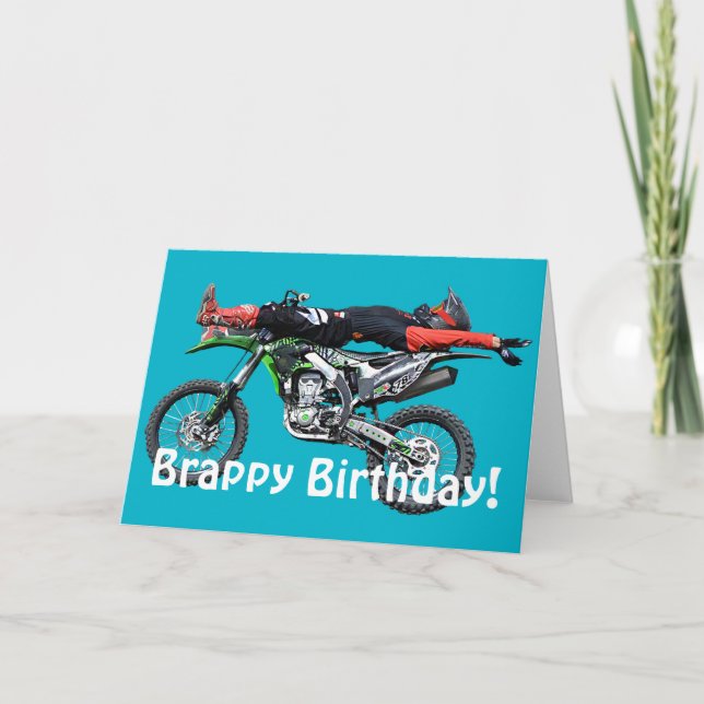 FMX - Freistilluftmotocross-Bremsung III Karte (Vorderseite)