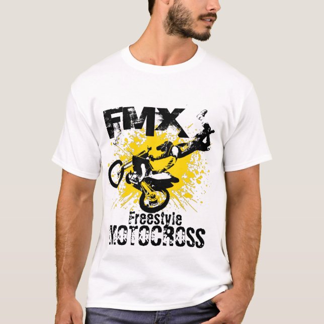 FMX Motocross Freestyle T-Shirt (Vorderseite)