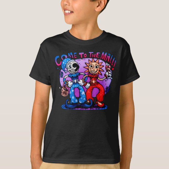 Fnaf Security Breach Design T-Shirt (Vorderseite)