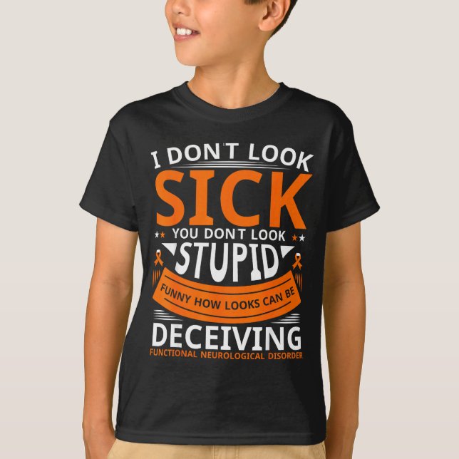 Fnd Functional Neurological Disorder Apparel I Don T-Shirt (Vorderseite)