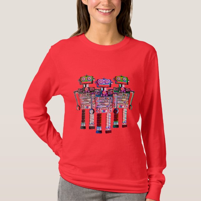 FNG ROBOW ROBOTTEN Frauen T-Shirt (Vorderseite)