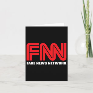 Fnn Logo Fake News Network Funny Trump Karte
