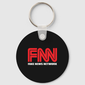 Fnn Logo Fake News Network Funny Trump Schlüsselanhänger